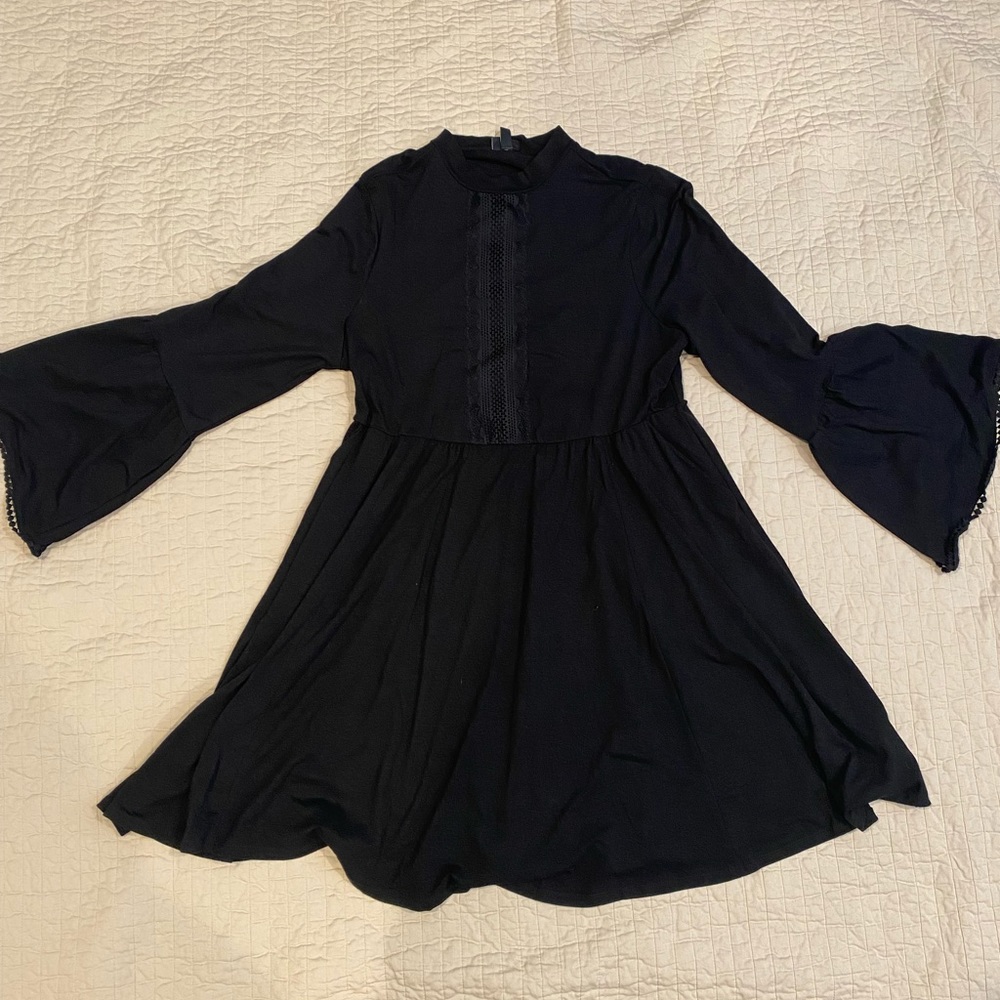 Torrid boho black dress size 2 never worn w/o tags